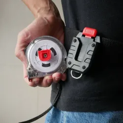 Universeller Schnellverschluss-Gürtelclip für Tajima Milwaukee Digitalmaßband - Geschenk für Männer