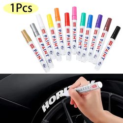 Autolack Stift Wasserdicht Auto Rad Reifen Fettige Malerei Mark Stift Auto Gummi Reifen Lauffläche CD Metall Permanent Farbe Marker
