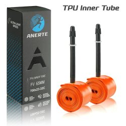 TPU-Fahrradschlauch 700x23-32c Ultraleichter Schlauch Langlebiger und pannensicherer Fahrradschlauch 45/65/85mm
