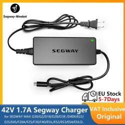 Original 42V 1,7A Segway-Ladegerät für Ninebot MAX G2 G30 ES2 ES4 G30LP F40 F2 für Xiaomi M365/Pro Elektroroller 71W Ladegerät Ersatzteile