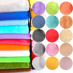 75x45cm Kristall Samt Stoff Super Weichem Plüsch für DIY Nähen Quilten Kissen Kissen Spielzeug Sofa Tasche Hause textil Polster Tuch