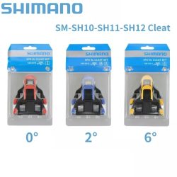 Shimano SPD-SL 0/2/6 °   SM-SH10/SH11/SH12 Fahrradpedale Cleatset Rennrad-Cleats