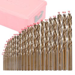 M35 Kobalt High Speed Stahl Spiralbohrer Lochöffner Elektrowerkzeug Zubehör für Edelstahl Holz Metallbearbeitung