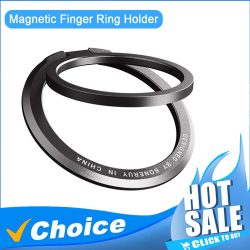 Magnetischer Fingerring-Halter für MagSafe Smartphone-Zubehör für iPhone 17 16 15 Pro Max Magnet-Handyhalterung Griff-Halterung