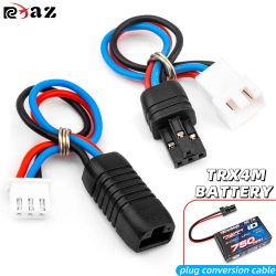 RCXAZ Batterie-Adapterkabel, männlich, weiblich, Stecker, Umrüstkabel für TRX4M RC Car