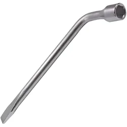 Auto-Ersatzreifenkabelschlüssel ? L-Typ Sechskantkopf 17/19/21 mm Schlitzend-Steckschlüssel-Reparaturwerkzeug, Standard-Reifenschlüssel