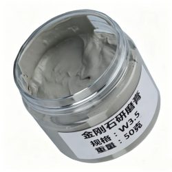 1 Stück 50G Diamantpaste Poliermittel Spiegelpolierpaste in Spritzen für Glas, Jade, Schmuck, Metall, Polierwerkzeuge