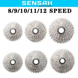 SENSAH 8/9/10/11 Geschwindigkeit Rennrad Kassette 11V 23T/25T/28T/30T/32T/34T/36T Fahrrad Freilauf K7 10S Schwungrad für HG Hub