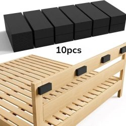 10 Stück doppelseitig klebender Wandschutz aus EVA-Schaum eignet sich zum Stoßschutz von Anti-Vibrations-Pads für Sofa, Bank, Wand
