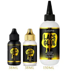 38 ml/150 ml Spitzenkleber-Gel für die Perückenmontage, wasserfester Perücken-Haarkleber, langlebiger Unisex-Kleber für Haar-Accessoires für alle Haartypen