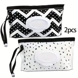 Baby-Feuchttücher-Etui, Reise-Taschentuchhalter, Aufbewahrungstasche für Feuchttücher, wiederverwendbare Beutel für Feuchttücher für Reisen, Maskentaschen, Taschentuchbeutel, nasse Tücher