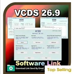 NEU26.9 Vcd S SOFTWARE-Update VAG C0M OBD2 Scanner HEXV2 USB-Schnittstelle VW AUDI Skoda Seat Unbegrenzte VINs Mehrsprachig VAGC0M