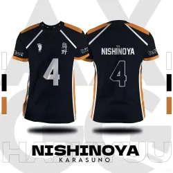 Haikyuu Fukurodani Hinata Cartoon Anime Cosplay Männer Jersey Sommer Kurzarm Kinder T Top 2025, neue Mode