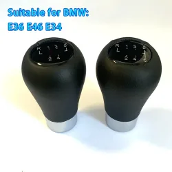 Schaltknopf passend für BMW Schaltknauf E46 E36 E34 Getriebe 5 Gang 6 Gang BMW Modelle Schalthebel Kopfschalthebel