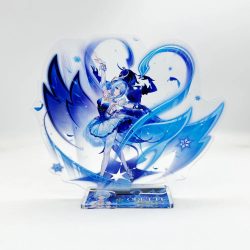 Odette Nicole Columbina Arlecchino Anime Genshin Impact Acryl-Modell Furina Mavuika Sammlerstück Desktop-Dekoration Schlüsselanhänger Geschenk