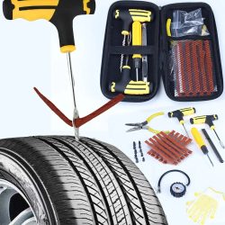 Motorrad Reifen Reparatur Kit Reifen Punktion Reparatur Werkzeuge Auto Zubehör Reifen Streifen Rühren Reparatur Tool Kit Punktion Stecker Werkzeuge
