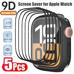 1-5 Stück Keramik-Displayschutzfolie für Apple Watch 9 8 7 6 5 38MM 40MM 42MM 44MM 41MM 45MM Keramikfolie für IWatch Ultra 3 2 1 49MM