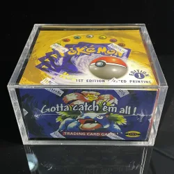 (Neu raffiniert) Vintage Curated 1999 First Edition PKM Base Booster Box ? WIZARDS PTCG werkseitig versiegelte Sammelspielkarten PROXY