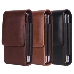 Vertikales Dual-Pouch-Design Handy-Gürteltasche für Samsung S26Ultra S25Ultra S25 FE iPhone 17 16 15 14Pro Max Smartphone-Hülle
