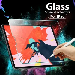 Gehärteter Glas-Displayschutz für iPad A16 Pro 11 12.9 13 M5 M4 10. 10. Generation Air M3 5 4 3 7. 8. 9. 10.2 Mini 6 7 Schutzfolie