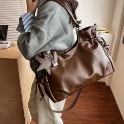 Modische Marke Design Tote Tasche Neue Retro Schulter Tasche Casual Große-kapazität Umhängetaschen Licht Luxus High-end-frauen Taschen