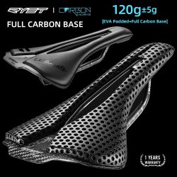 2024 ryet 3d gedruckt Fahrrads attel 120g Carbon Kissen 250x140mm Fahrrads itz für MTB Kies Rennrads itz Fahrrad zubehör