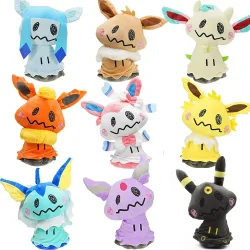 Potdemiel, Mimikyu Cos Umbreon Jolteon Vaporeon Flareon Sylveon Eevee Espeon Leafeon Glaceon Plüschtiere Puppe Stofftier Plüschfiguren 20CM
