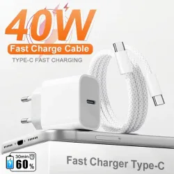 Für APPLE Original PD-40W Typ C Schnell ladegerät für iPhone 17 16 15 14 13 12 Pro Max Samsung Xiaomi Schnell ladekabel USB-C Blitz kabel