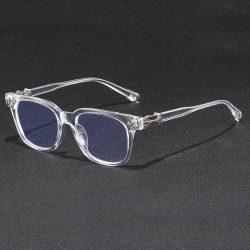 2026 Neue Übergroße Blaulichtfilter-Brille für Damen mit Strass-Dekor Anti-Strahlungs-Computerbrille F114
