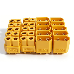 5/10 Paar XT60-Steckverbinder XT60 Männlich-Weiblich Bullet-Stecker Stromanschlüsse für RC Lipo Akku Motor XT60 Drohnen-Steckverbinder