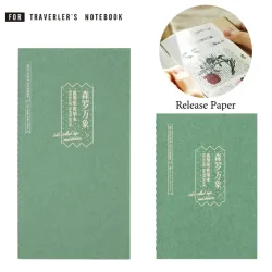 Fromthenon Traveler Notebook Ersetzen Sie die Innenseite, Journal-Planer, dekorativer Aufkleber, Aufbewahrungsnotizbuch, Zubehör ersetzen