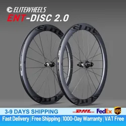 ELITEWHEELS ENT 2.0 Scheibenbremsen-Laufradsatz 700C Carbon-Laufräder Center Lock Fahrrad UCI-Qualität Rennrad