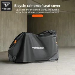 TOSUOD Fahrrad-Regenschutz für Fahrrad, Motorrad, staub- und regensichere Abdeckung, große Öffnung, leicht zu tragen, All-Inclusive-Design