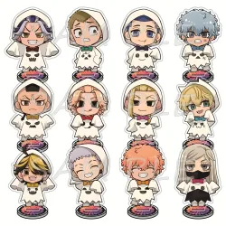 Tokyo Revengers Halloween Geister-Kostüm Version 10cm Acryl-Standfiguren Schlüsselanhänger Anime Chibi Sammlerstück Fan-Geschenk
