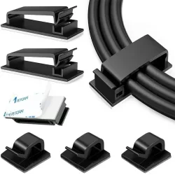 Klebstoff Draht Organizer Kabel Halter Kabel Management Kabelbaum Klemme Clip Für Home PC Power USB Kabel Verdrahtung Desktop Kabel Manager