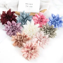 10/20 Stück Künstliche Pflanzen Seidenblumenköpfe Blühende Rosen für Festivals, Hochzeiten, Kränze, Heimdekoration, DIY-Girlandenmaterial