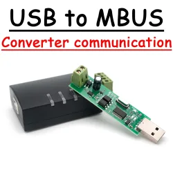 Mbus to usb master slave modul M-BUS daten debugging kommunikation für stromzähler energie wasserzähler wärmezähler