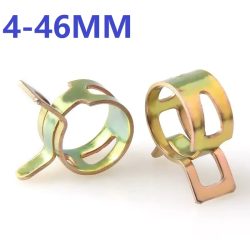 1-10 stücke 4mm-46mm für wählen Kraftstoff Frühling Clip Vakuum Silikon Schlauch Klemme Autos Autos frühling Clip Heizöl Wasser Schlauch Rohr Rohr