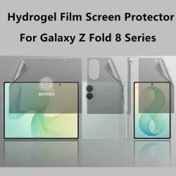 Weiche, mattierte, transparente Hydrogel-Folie für Samsung Galaxy Z Fold 8 Zfold8 Ultra, HD-klare TPU-Displayschutzfolie für Vorder- und Rückseite