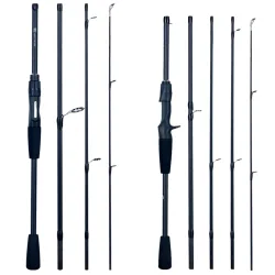 FLENHAI Spinning Baitcasting Reise Carbon Mini Angelruten 1,8 ~ 2,4 m Casting Gewicht 5-30g M Schnelle Köder waren Für PHISHGER Pole