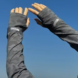 UPF50+ Kühlende Armstulpen Locker Sitzend Sonnenschutz UV-Schutz für Männer Frauen Fahren Radfahren Sportzubehör Radsport UV-Ärmel