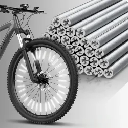 12 Stücke ~ 96 stücke Fahrrad Rad Speichen Reflektoren DIY Fahrräder Speichen Reflektor 8 cm Outdoor Radfahren Nacht Warnung Sicherheit speichen MTB