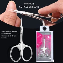 Russische Schere für abgestorbene Haut, superscharfe Darbs-Maniküre, vorgefertigter Edelstahl, professionelles Peeling