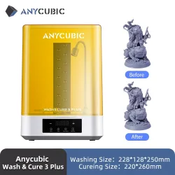 ANYCUBIC Wash & Cure 3 Plus Wasch- und Härtungsgerät 2-in-1 für 14K Photon Mono M7 Mono M7 Pro LCD 3D-Drucker 3D-Druckmodelle