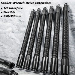 Flexibler Steckschlüssel-Verlängerungsstab für Motorreparaturwerkzeuge, 1/2 Zoll Antrieb, Flexibler Steckschlüssel-Verlängerungsstab, Schraubenschlüssel-Verlängerungsstange