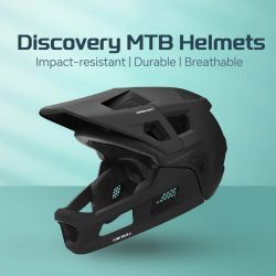 CAIRBULL Herren MTB Fahrradhelm Full Face 54?61 cm Unisex Fahrradhelme für Downhill Off-Road XC Atmungsaktive Fahrradausrüstung