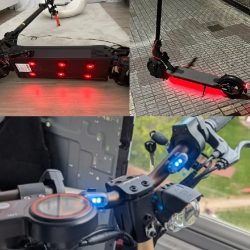 RGB LED-Roller-Stroboskoplichter, Fahrrad-LED-Blitzpositionierungslicht, Kabellose Warnleuchten für Flugzeuge, Hubschrauber-Zubehör