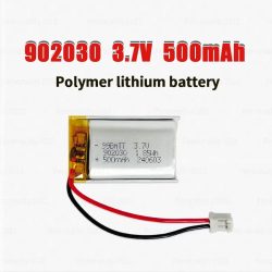 500 mAh 902030   3,7 V Li-Polymer-Akku, Li-Ionen-Akku für Solarlicht, DVD-Tracker, Diebstahlsicherung, GPS, wiederaufladbare Lipo-Zelle