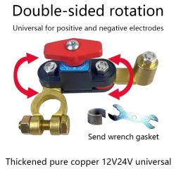 12V/24V Auto-Batterie-Trennschalter Automatischer Stromkreisunterbrecher Anti-Stromausfall Leckschutz Universelle Autoteile