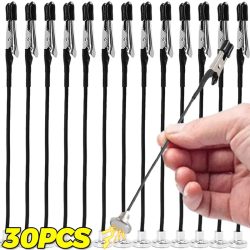 5-30 Stück Magnetische Flexible Krokodilklemmen für Elektrische Tests, DIY Notizkartenhalter, Küchenmenühalter, Fotoklammern
